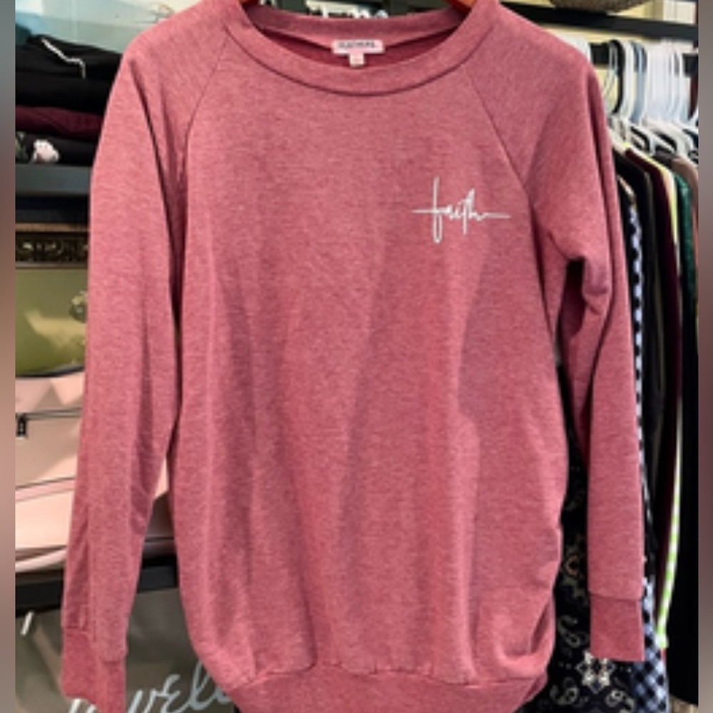 Cute faith sweater